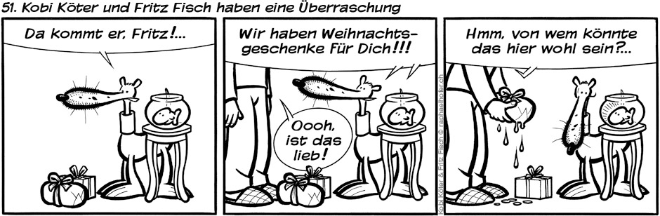 51. Kobi Köter und Fritz Fisch haben eine Überraschung