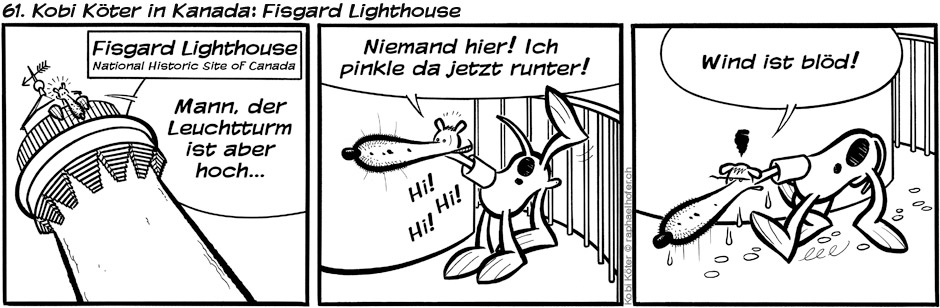 61. Kobi Köter in Kanada: Fisgard Lighthouse