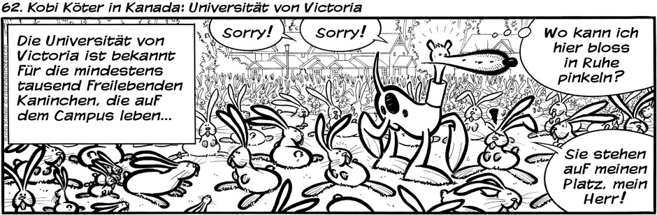 62. Kobi Köter in Kanada: Universität von Victoria