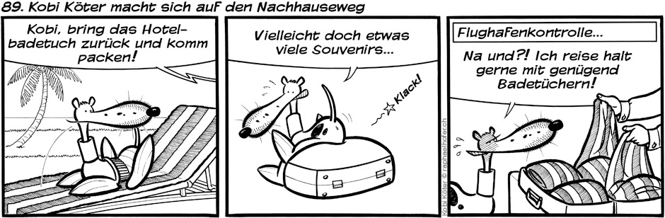 89. Kobi Köter macht sich auf den Nachhauseweg