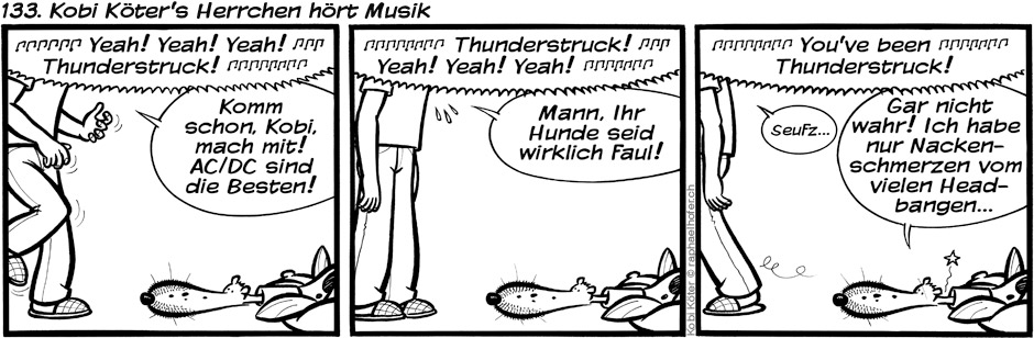 133. Kobi Köter's Herrchen hört Musik