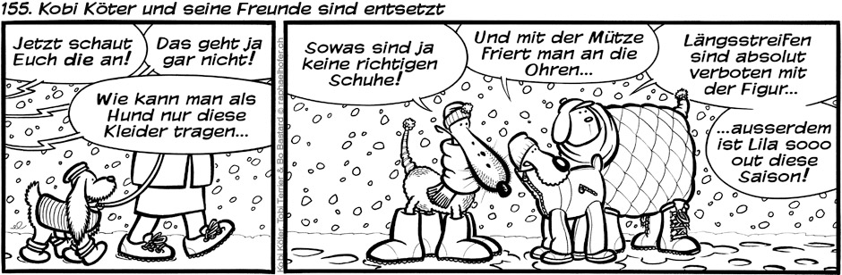 155. Kobi Köter und seine Freunde sind entsetzt
