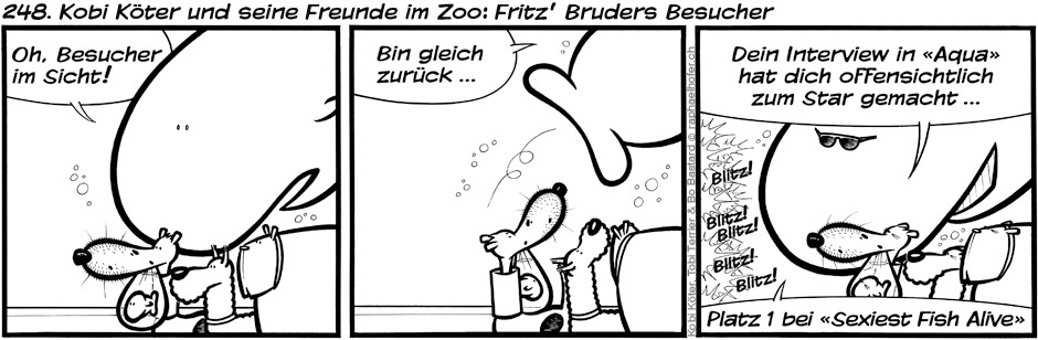 248. Kobi Köter und seine Freunde im Zoo: Fritz' Bruders Besucher