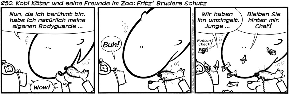 250. Kobi Köter und seine Freunde im Zoo: Fritz' Bruder Schutz