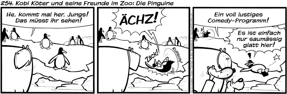 254. Kobi Köter und seine Freunde im Zoo: Die Pinguine