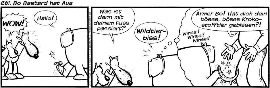 261. Bo Bastard hat Aua