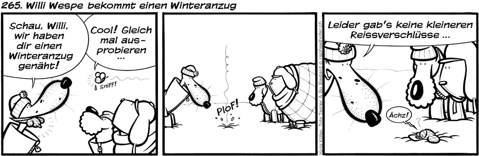265. Willi Wespe bekommt einen Winteranzug