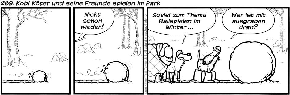269. Kobi Köter und seine Freunde spielen im Park