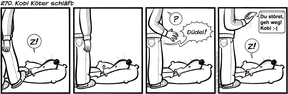 270. Kobi Köter schläft