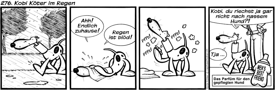 276. Kobi Köter im Regen