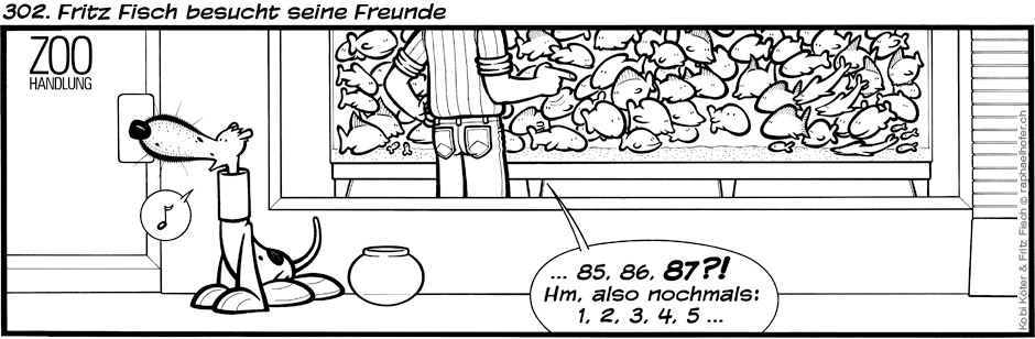 302. Fritz Fisch besucht seine Freunde