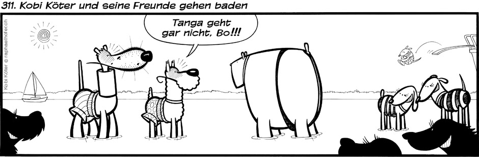 311. Kobi Köter und seine Freunde gehen baden