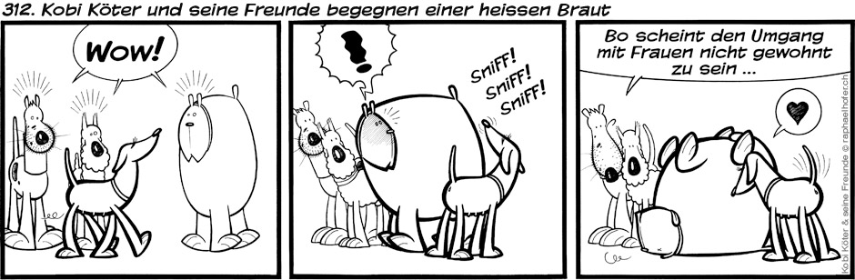 312. Kobi Köter und seine Freunde begegnen einer heissen Braut