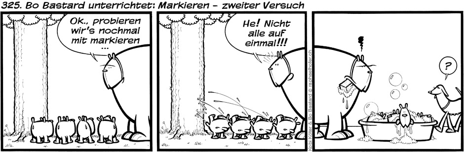 325. Bo Bastard unterrichtet: Markieren - zweiter Versuch