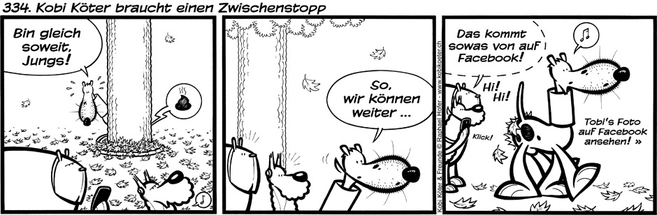 334. Kobi Köter braucht einen Zwischenstopp