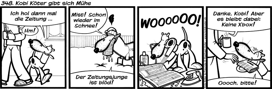 348. Kobi Köter gibt sich Mühe