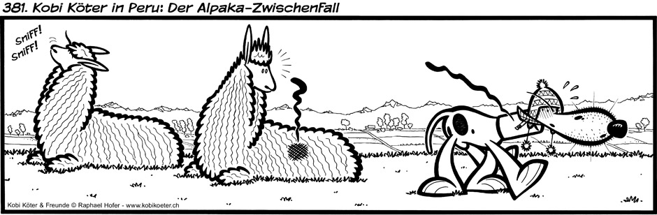 381. Kobi Köter in Peru : Der Alpaka-Zwischenfall